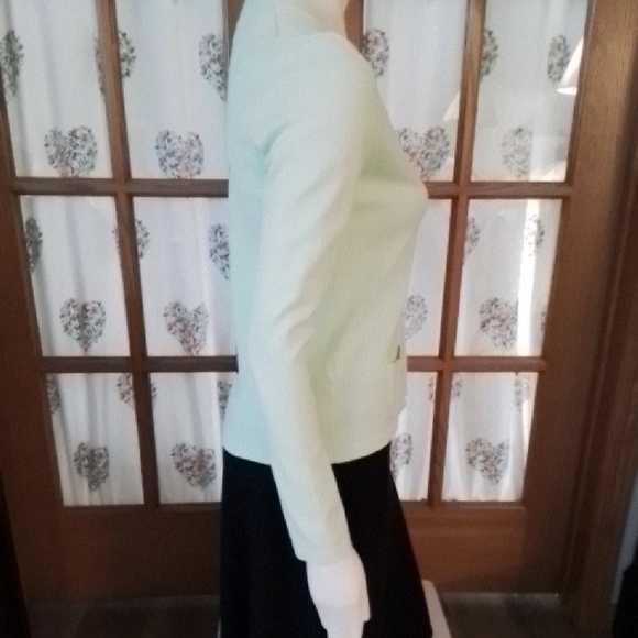 Two Cardigans, Cotton, Green, Aqua, Eddie Bauer & Studio Works. Size Small. - Picture 13 of 16